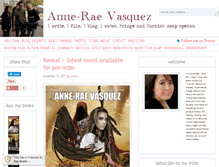 Tablet Screenshot of anne-raevasquez.com